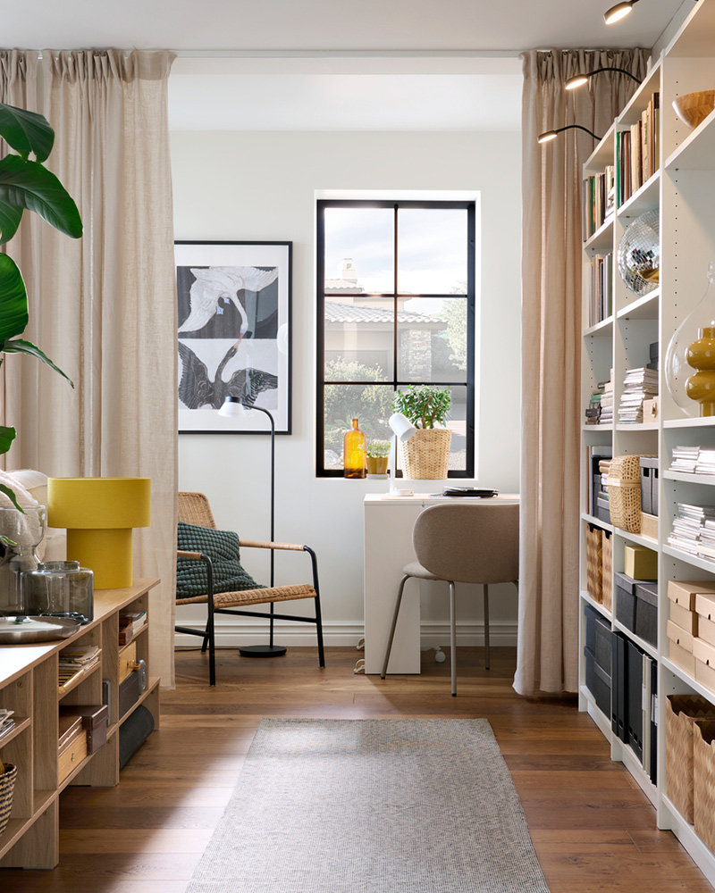 IKEA-ailenizle dinlenmek icin modern oturma odasi 3