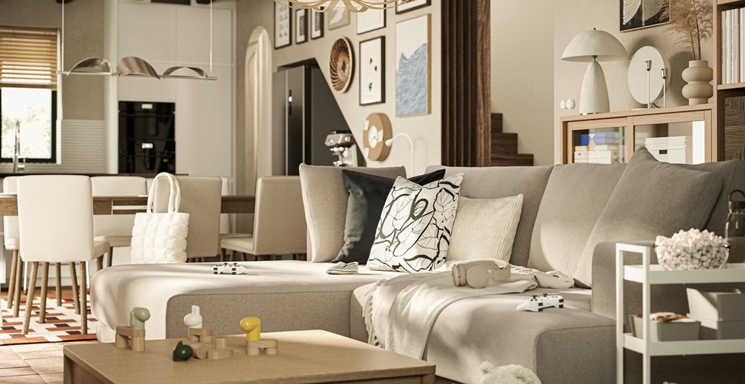IKEA-ailenizle kaliteli vakit gecirmek icin oturma odasi 11