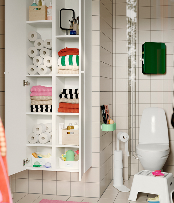 IKEA-alaninizi en verimli sekilde kullanmak icin 5 banyo depolama fikirleri 4