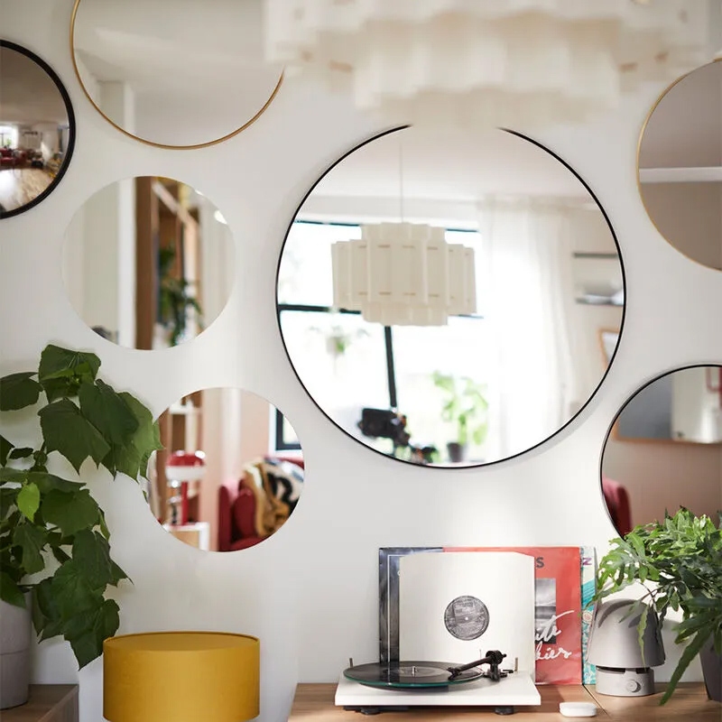 IKEA-antre koridor ayna dekorasyonu nasil yapilir 8