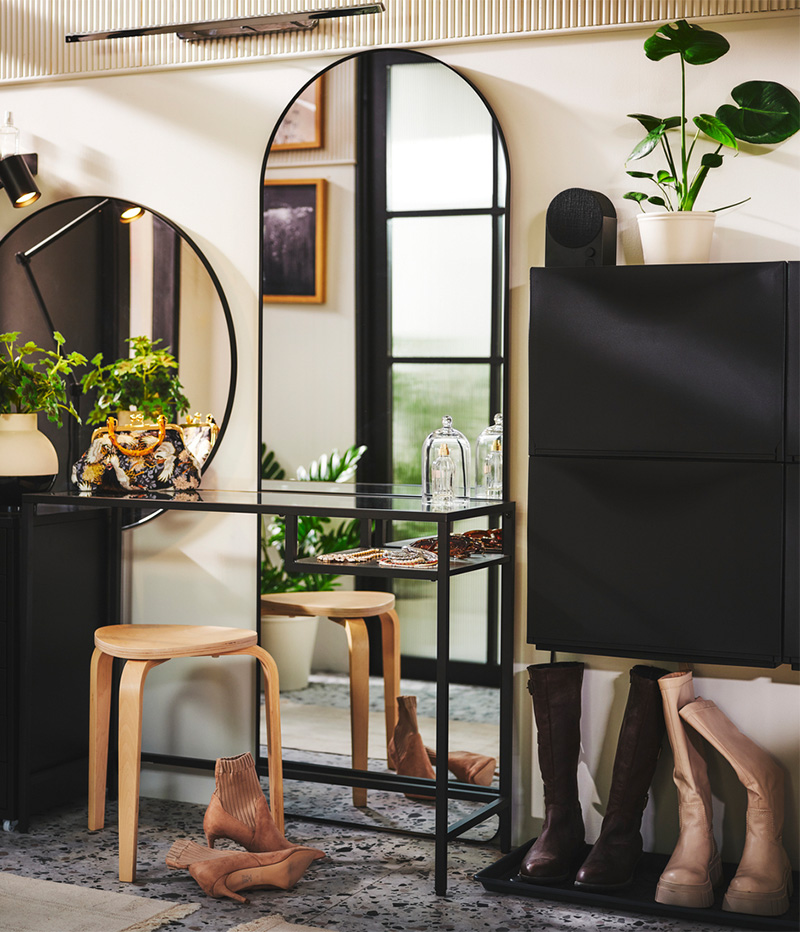 IKEA-ayakkabilarinizi depolamak ve duzenlemek icin fikirler 2