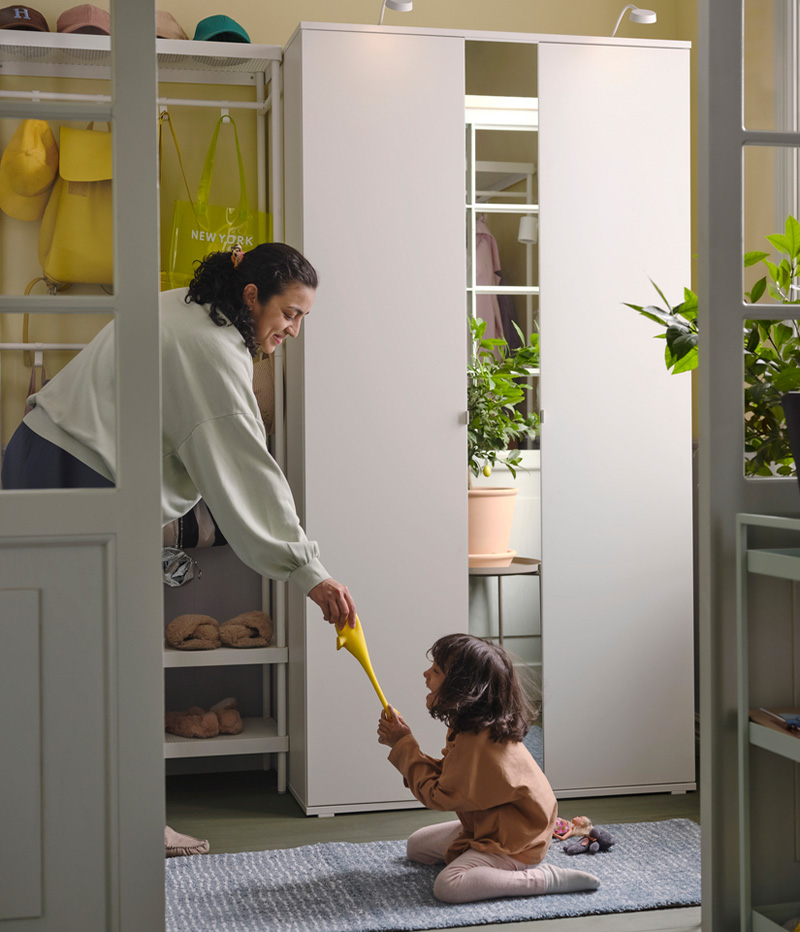 IKEA-ayakkabilarinizi depolamak ve duzenlemek icin fikirler 29