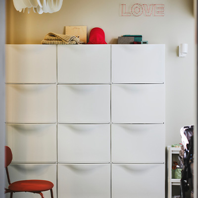 IKEA-ayakkabilarinizi depolamak ve duzenlemek icin fikirler 5