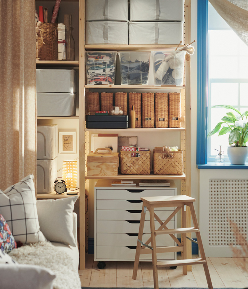 IKEA-ayni zamanda oyun odasi olan bir ev ofis 05