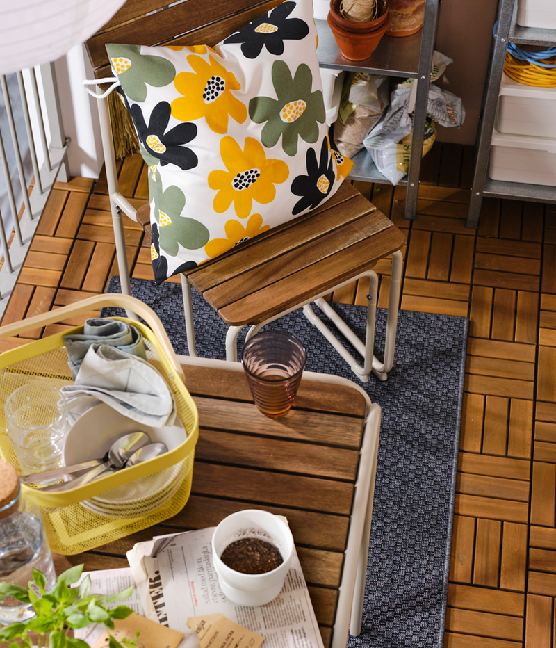 IKEA-balkon dekorasyonu nasil yapilir 4