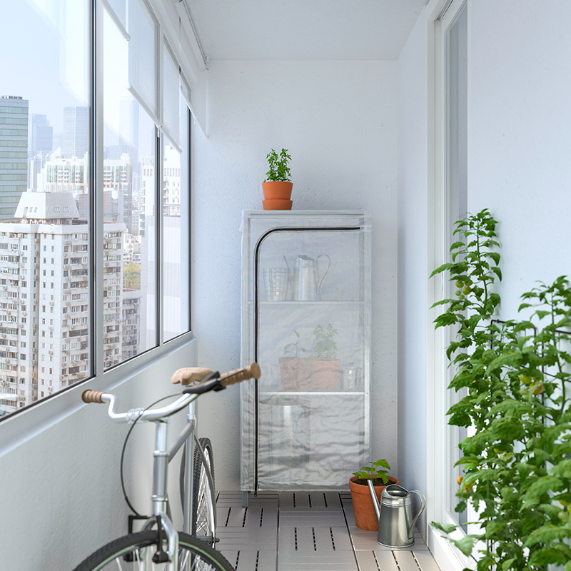 IKEA-balkon nasil kapatilir 6