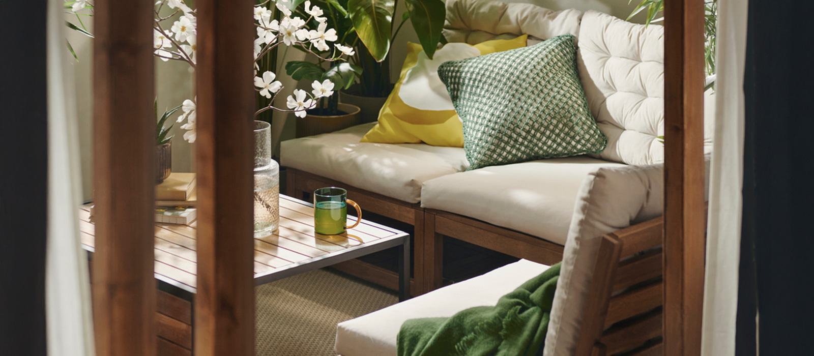 IKEA-balkonda yemyesil bir dinlenme alani 1