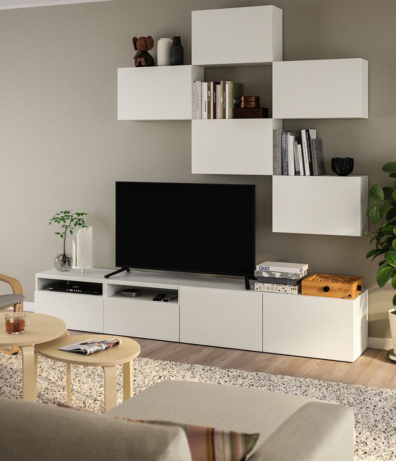 IKEA-besta tv unitesi dekorasyon onerileri 01