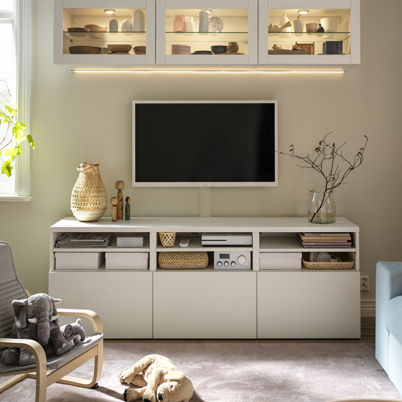 IKEA-besta tv unitesi dekorasyon onerileri 10