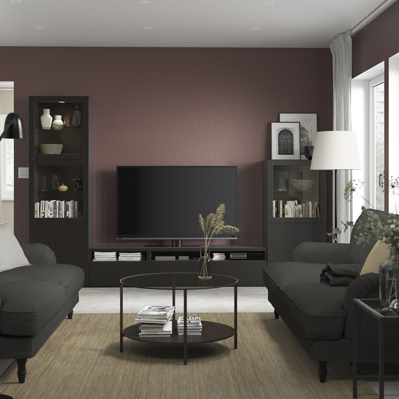 IKEA-besta tv unitesi dekorasyon onerileri 16