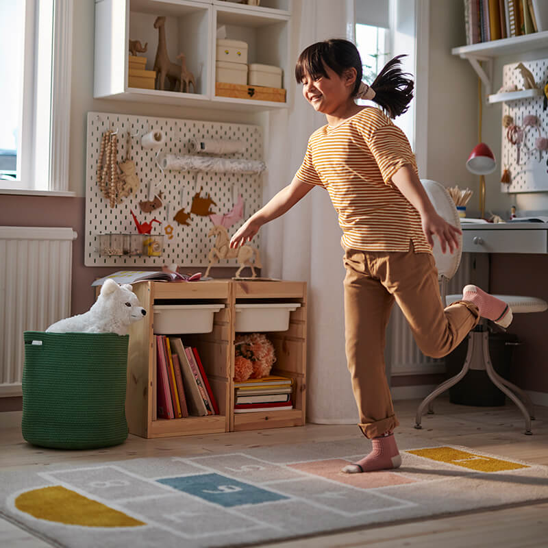 IKEA-bu rahat cocuk odasinda eglence konfor ve odevler icin yer acin 10