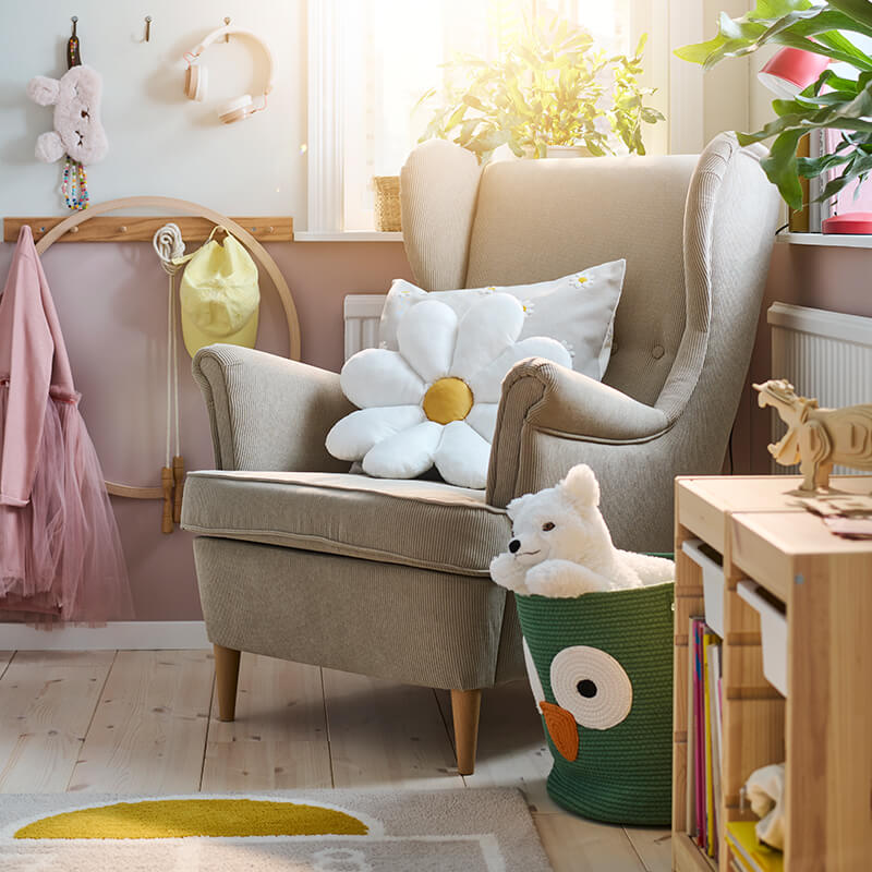 IKEA-bu rahat cocuk odasinda eglence konfor ve odevler icin yer acin 12