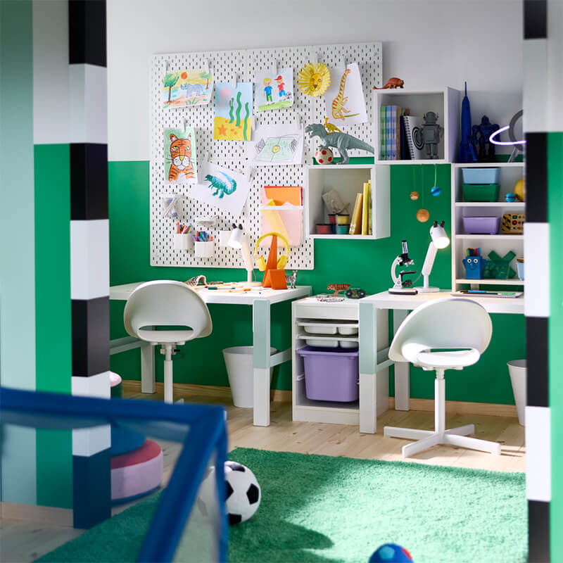 IKEA-cocuk calisma masasi duzeni nasil olmali 1