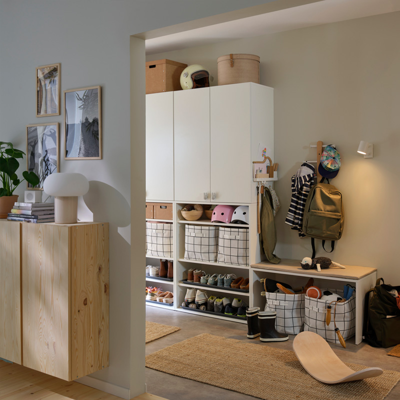 IKEA-cocuklar icin duzenlenmis bir antre 4