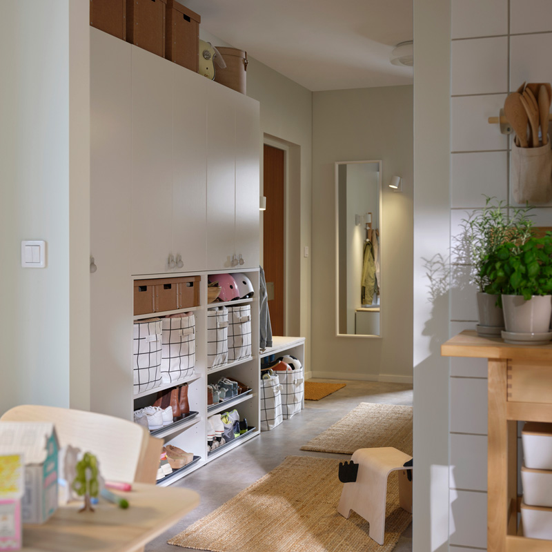 IKEA-cocuklar icin duzenlenmis bir antre 8