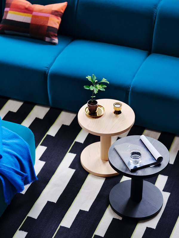 IKEA-dikdortgen salon dekorasyonu fikirleri 09