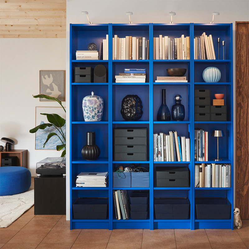 IKEA-dikdortgen salon dekorasyonu fikirleri 22