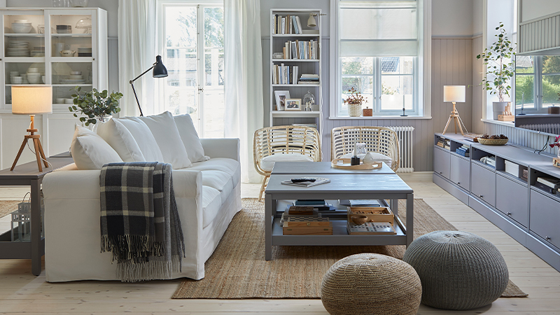 IKEA-lohals naturel jut hali