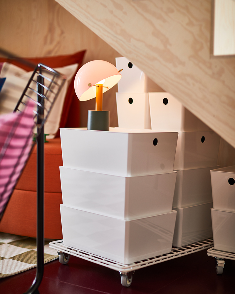 IKEA-dubleks ev dekorasyonu 12