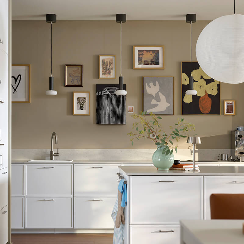 IKEA-evde duvar dekorasyonu fikirleri 02