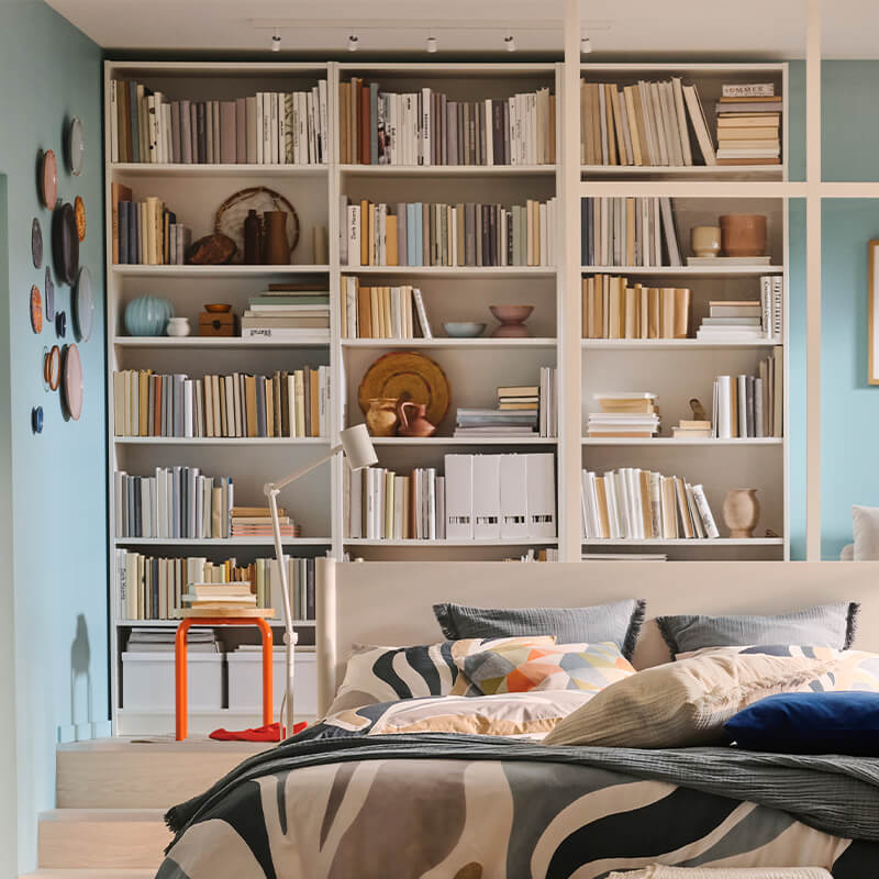 IKEA-evde kutuphane ortami nasil kurulur 13