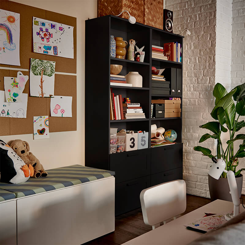 IKEA-evde kutuphane ortami nasil kurulur 15