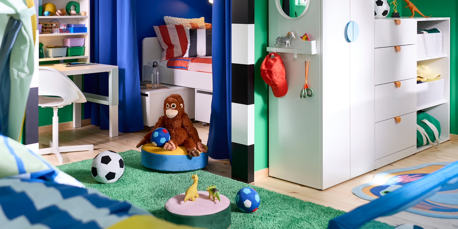 IKEA-futbol temali yatak odasi 1
