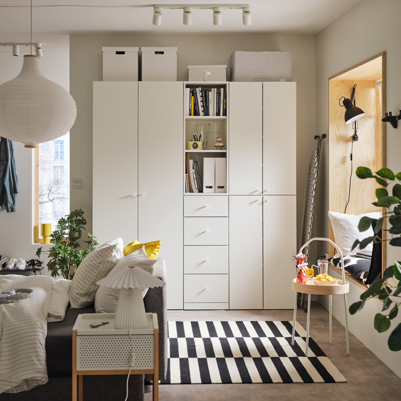 IKEA-gardirobunuzu verimli kullanma 8