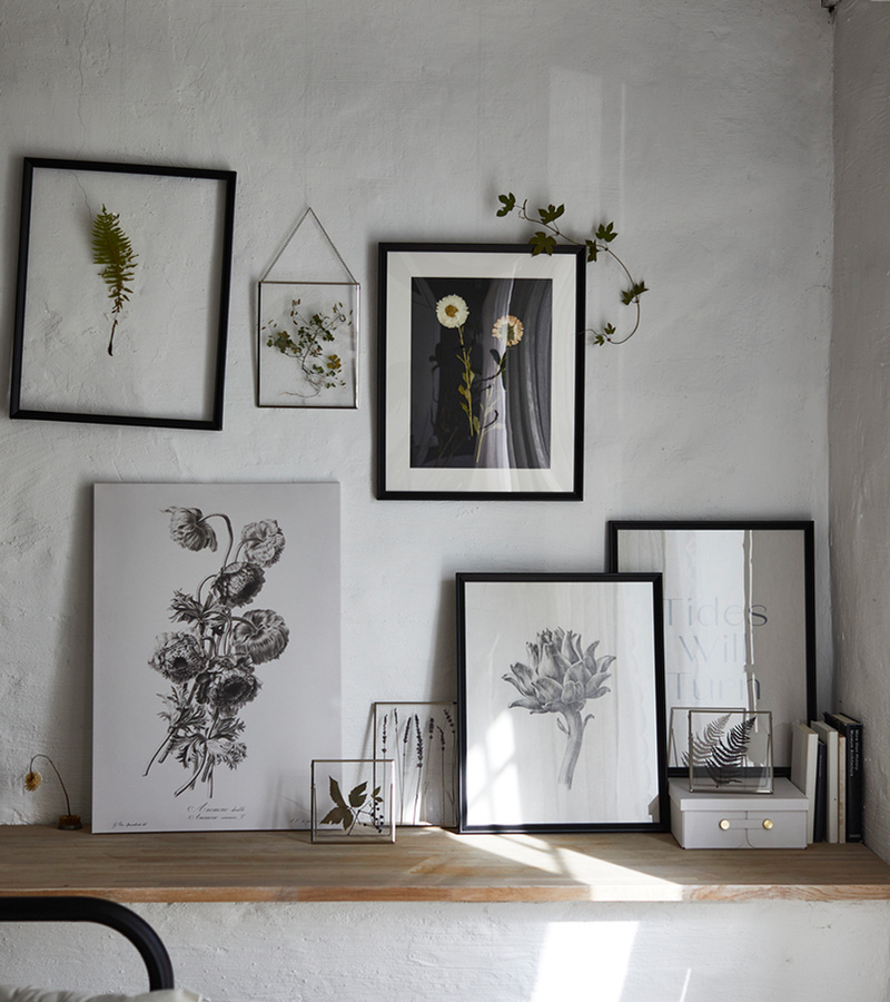 IKEA-gri ev dekorasyonu 2