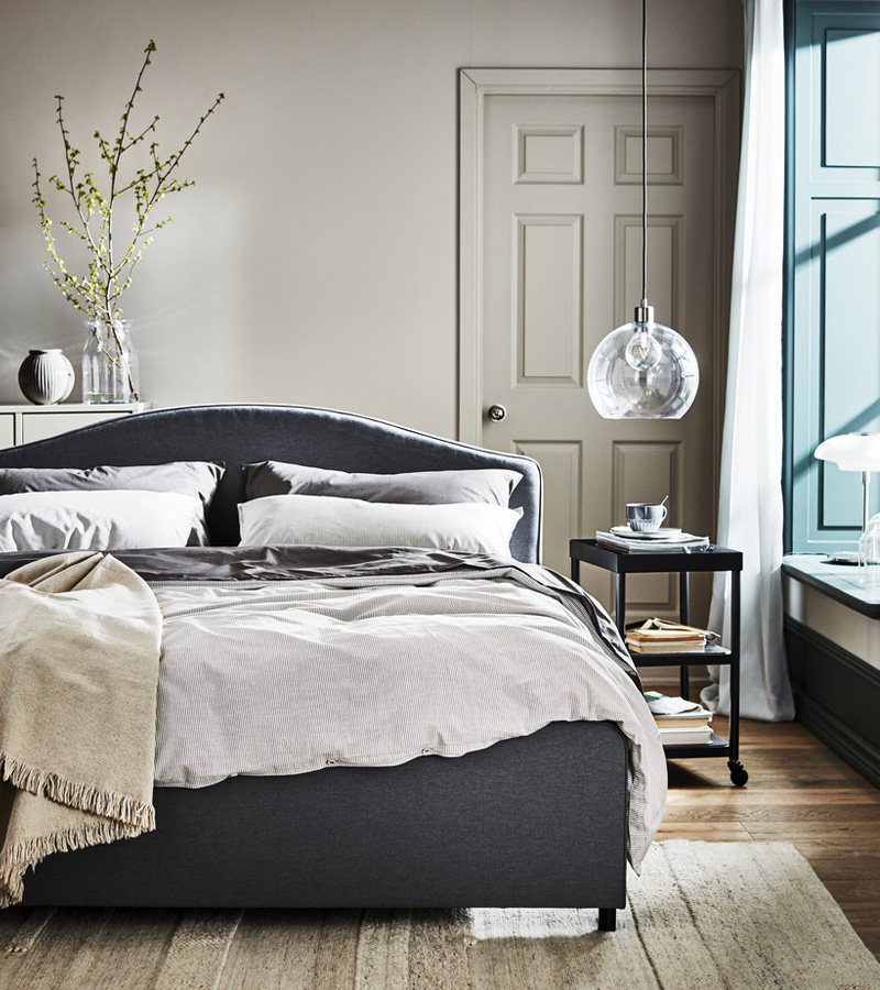 IKEA-gri ev dekorasyonu 4