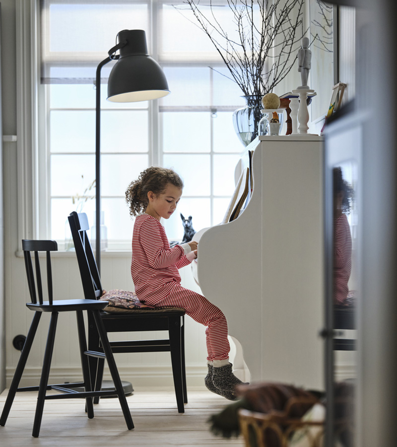 IKEA-gri ev dekorasyonu 5