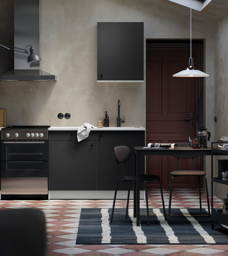 IKEA-gri ev dekorasyonu 6a