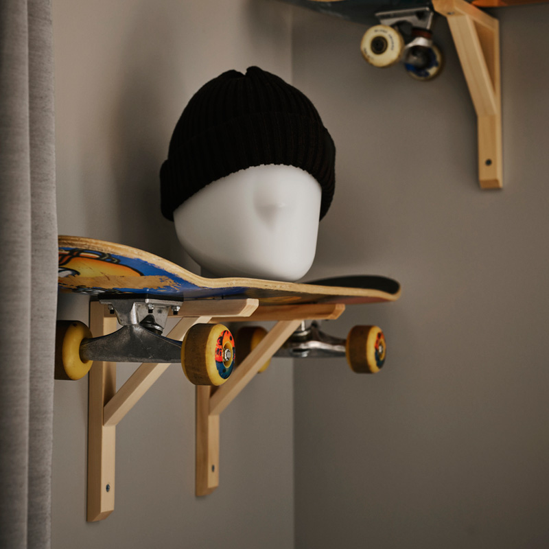 IKEA-gri tonlarda genc odasi 3