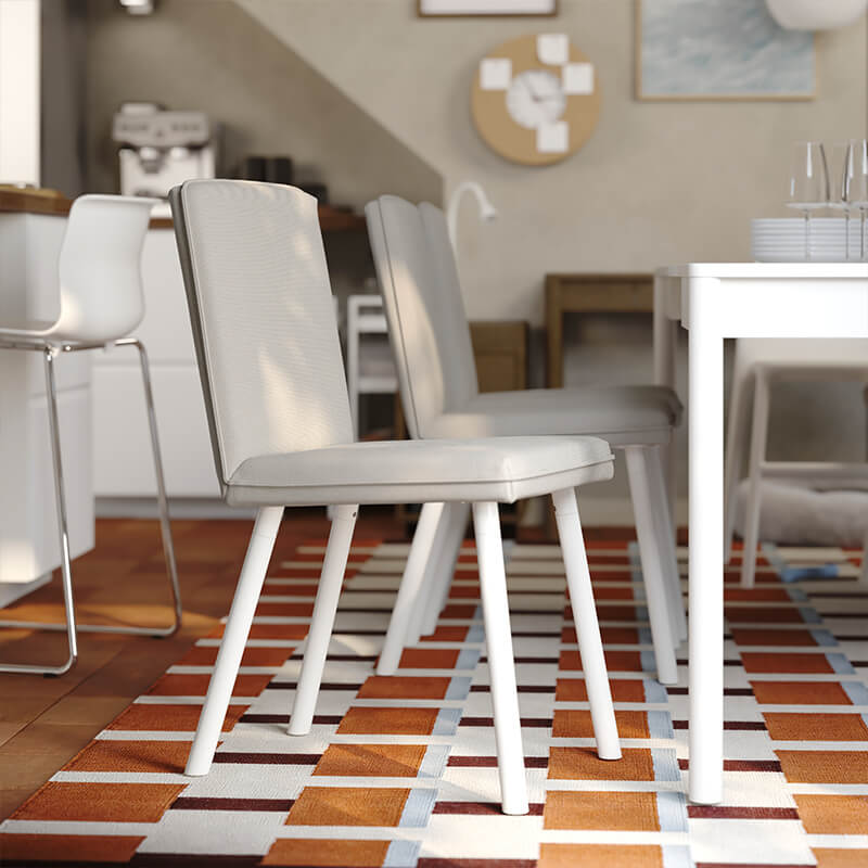 IKEA-her aile bulusmasina uyum saglayan acik bir yemek odasi 07