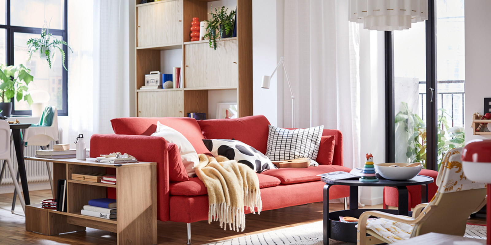 IKEA-herkes icin yer olan modern oturma odasi 1