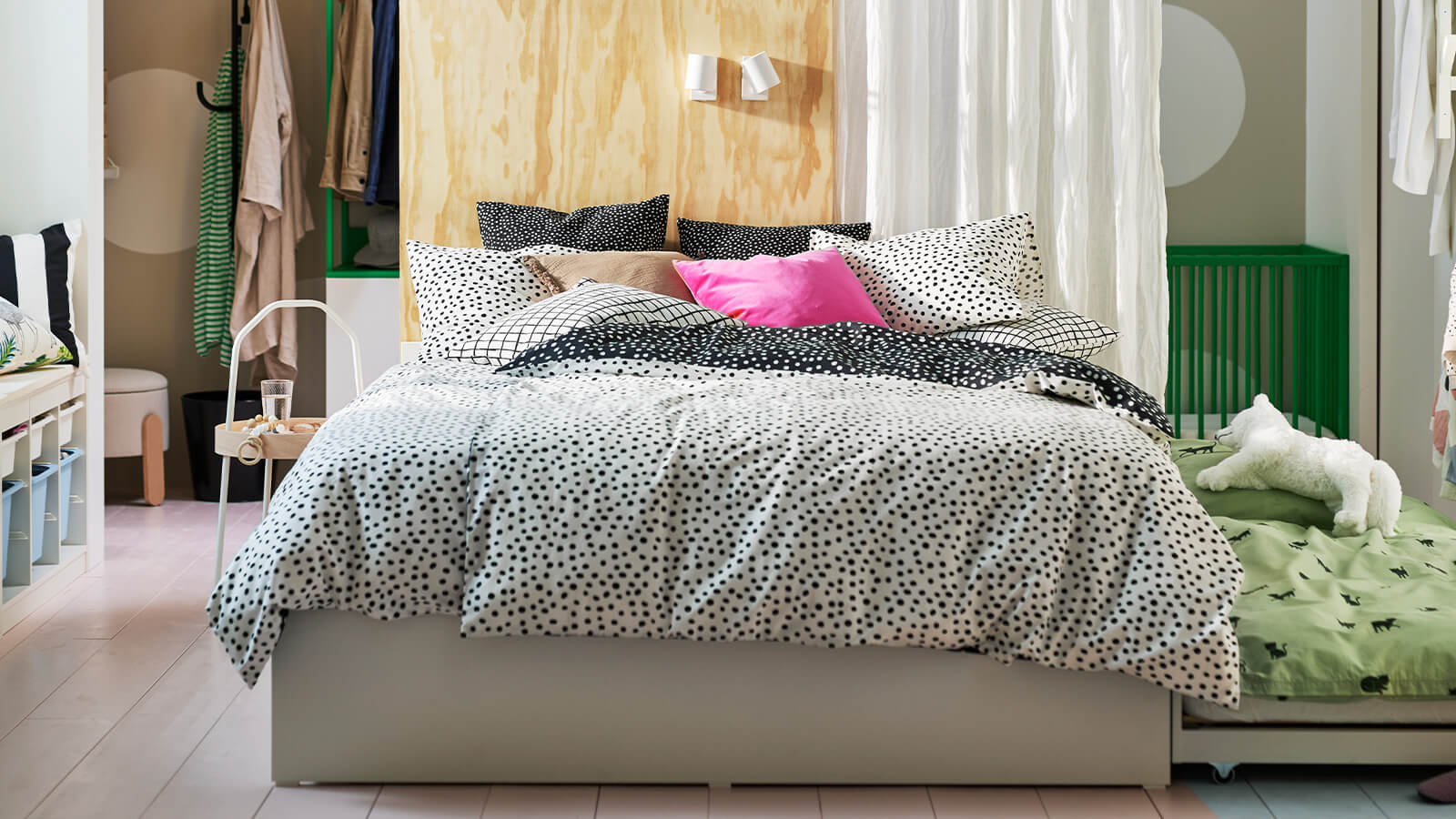 IKEA-herkese yer sunan ortak aile yatak odasi fikirleri 01