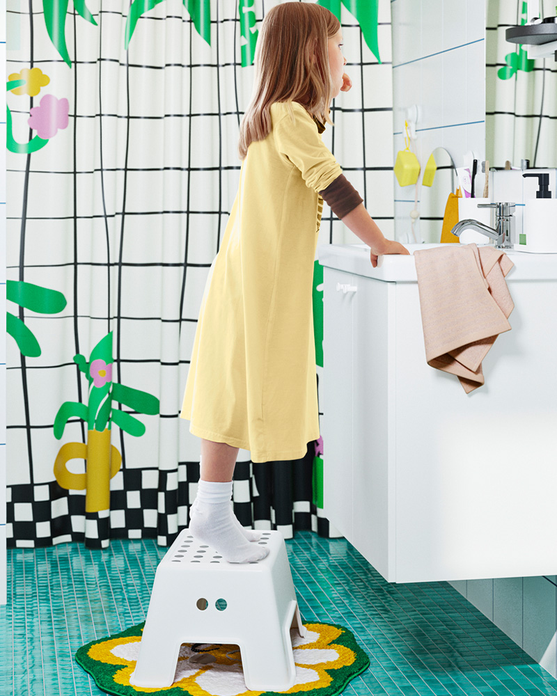 IKEA-iskandinav banyo fikirleri 19