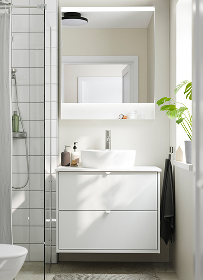 IKEA-iskandinav banyo fikirleri 4