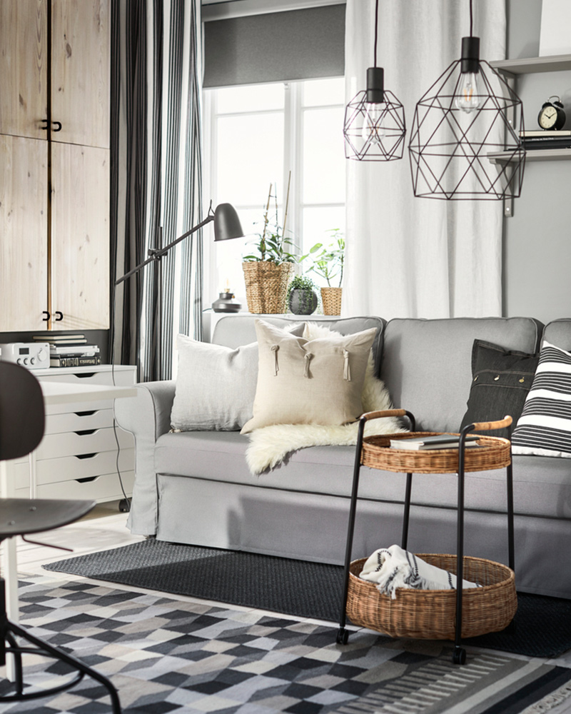 IKEA-iskandinav ev dekorasyonu 4