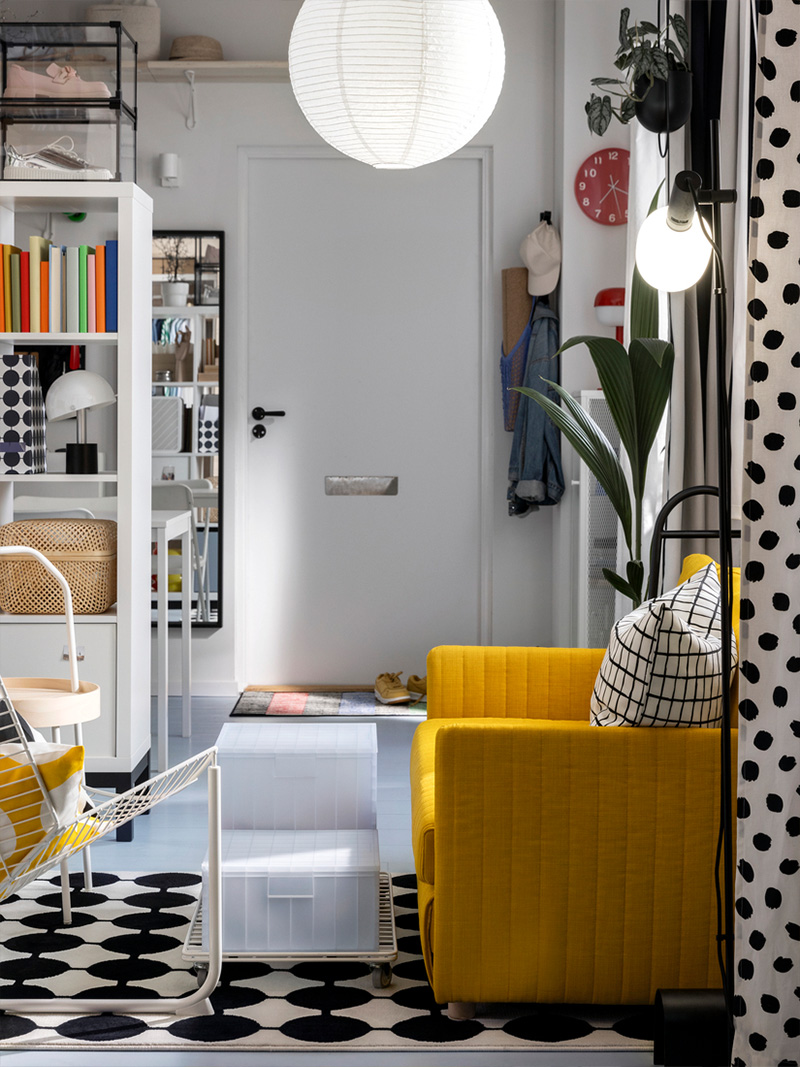 IKEA-iskandinav oturma odasi 8