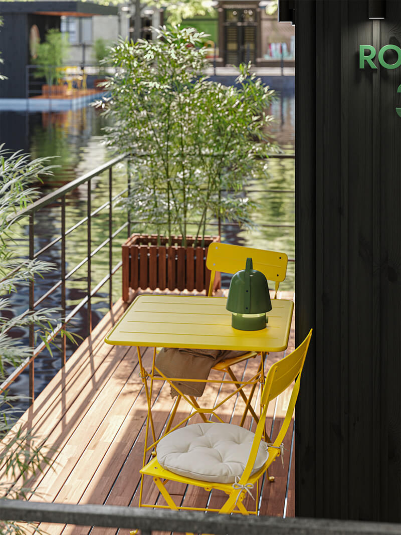 IKEA-modern bir otel odasi 10