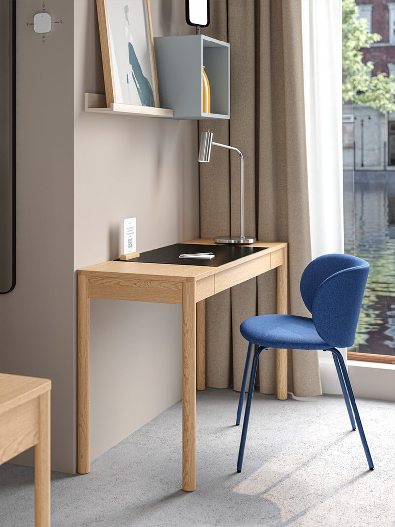 IKEA-modern bir otel odasi 5