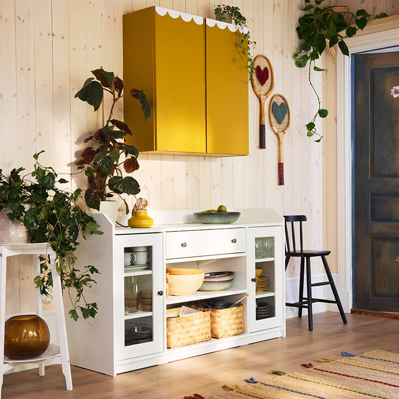 IKEA-konsol dekoru fikirleri 01 app