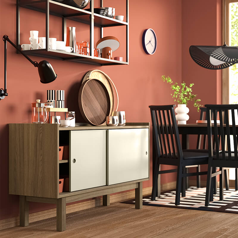 IKEA-konsol dekoru fikirleri 04