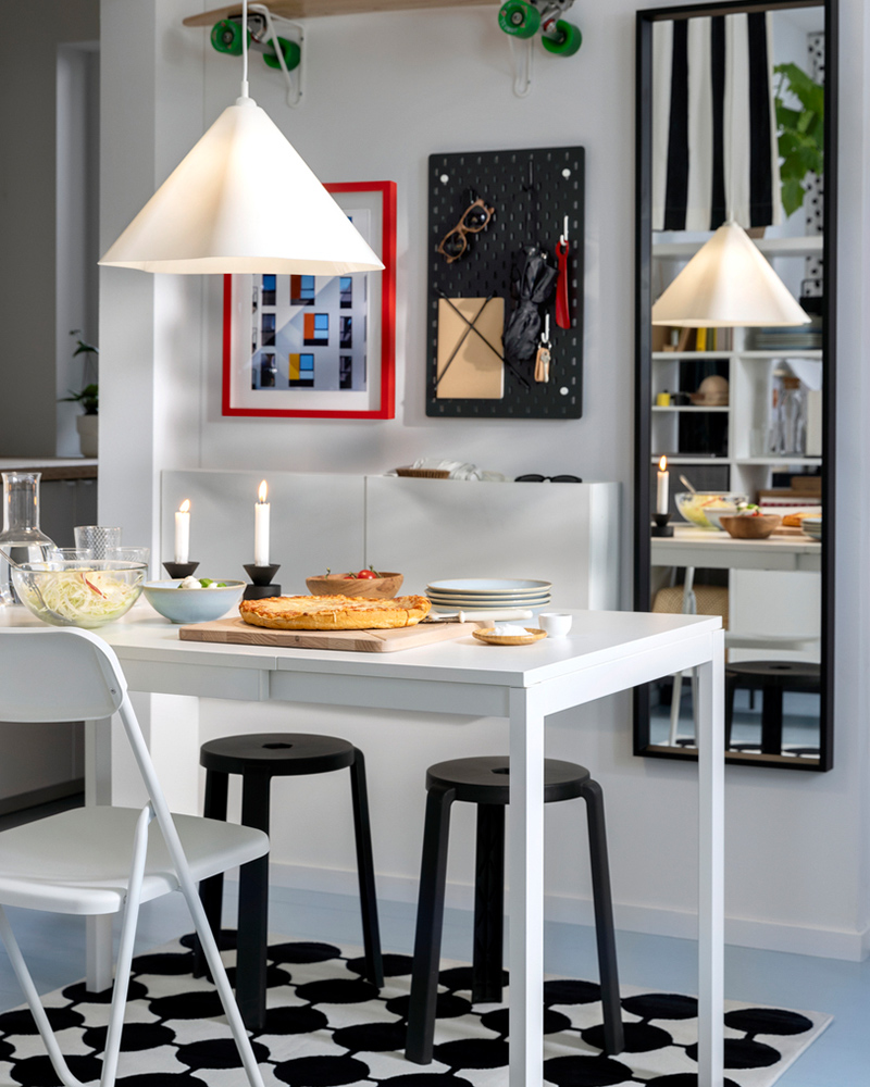 IKEA-kucuk alanlar icin yemek alani fikirleri 5