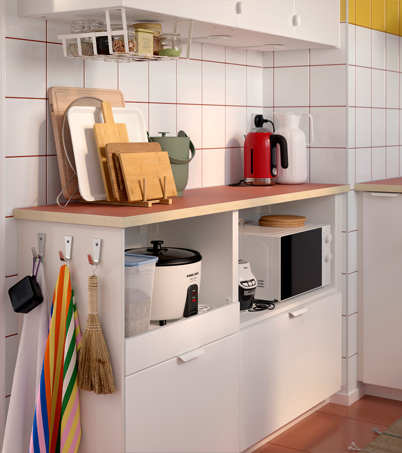 IKEA-studyo mutfak 5