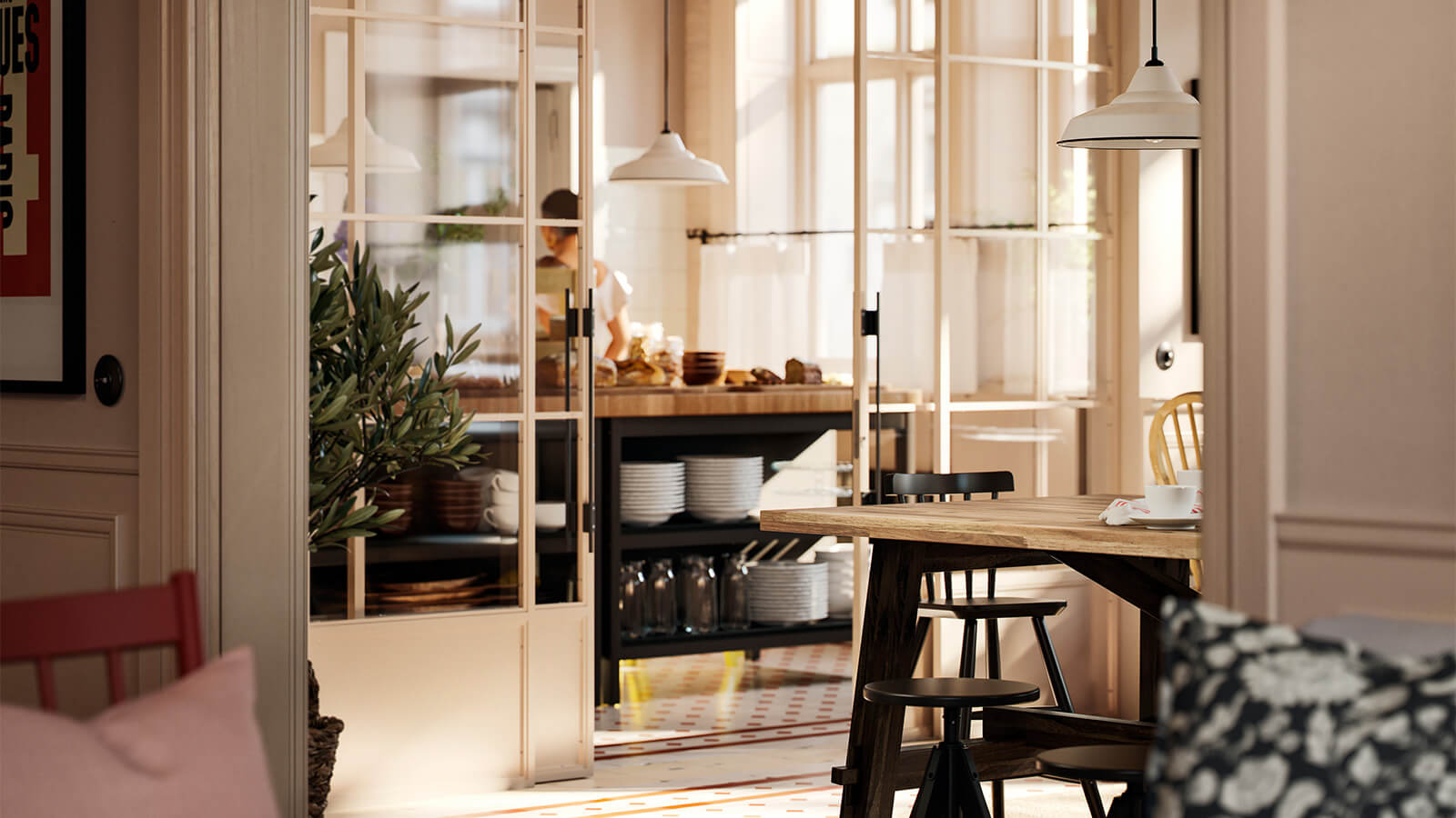 IKEA-memnun misafirler ve guzel sabahlar icin oda ve kahvalti yemek odasi fikirleri 01