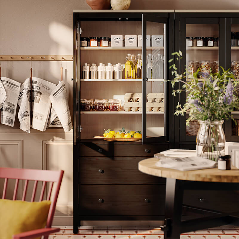 IKEA-memnun misafirler ve guzel sabahlar icin oda ve kahvalti yemek odasi fikirleri 08