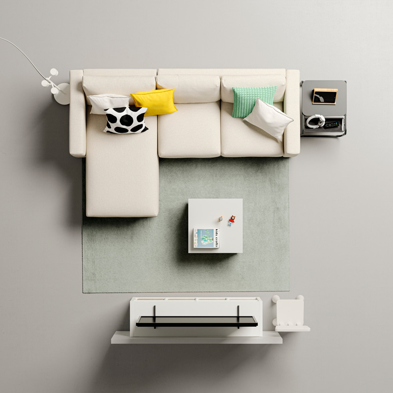 IKEA-monokrom dekorasyon 15