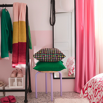 IKEA-pembe saati 1